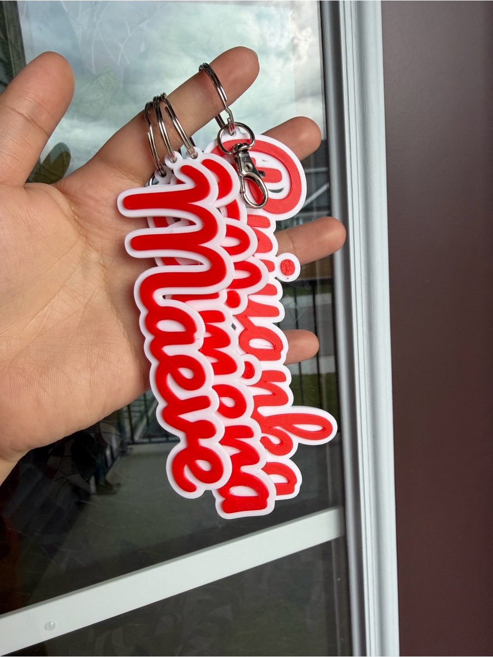 Customized Name Keychain